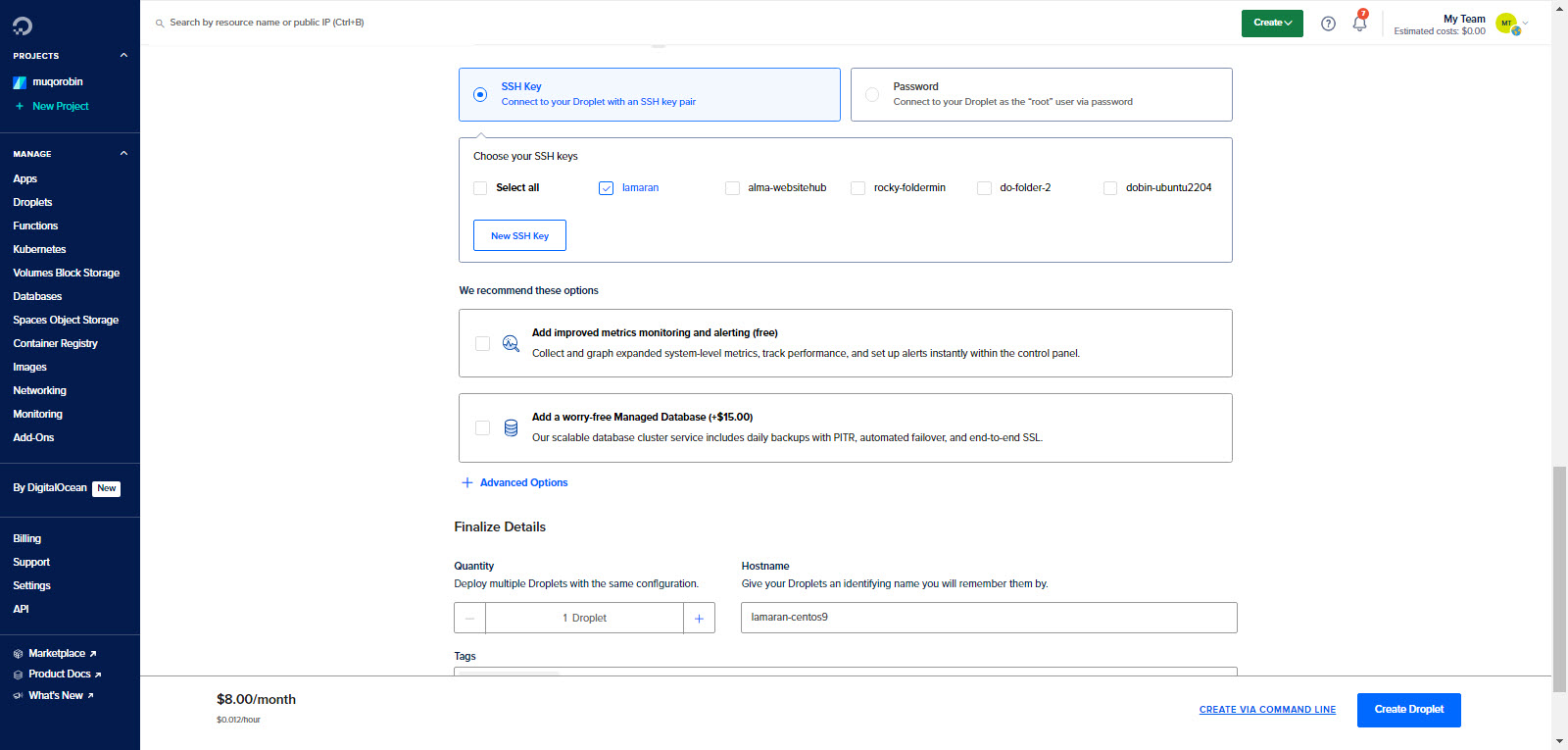 Cara Membuat Droplet Server Di Digitalocean