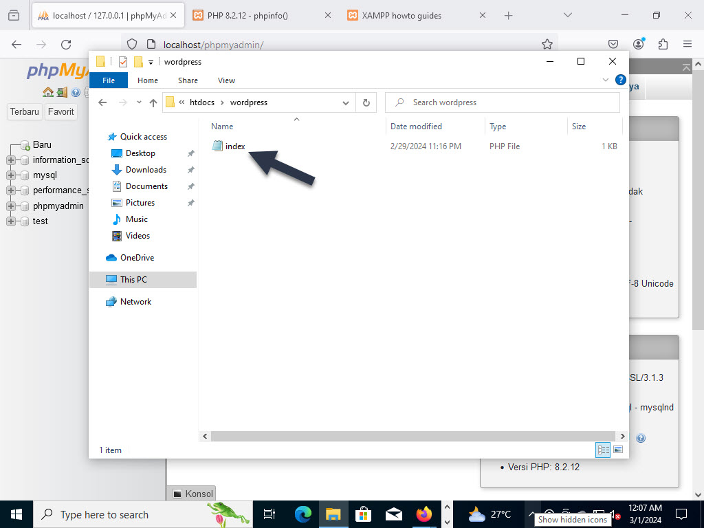 Cara Install XAMPP Di Windows