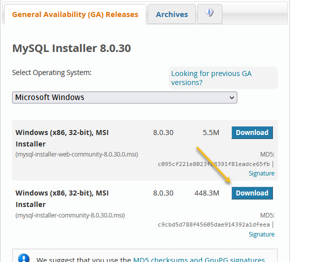 Cara Install MySQL 8 Di Windows 10