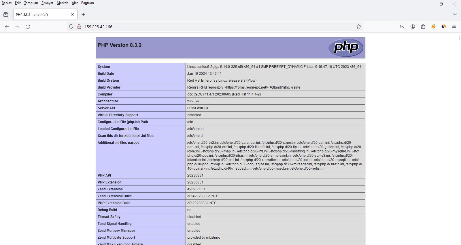 Cara Install Nginx Mariadb PHP (LEMP) Di VPS Hosting CentOS 9